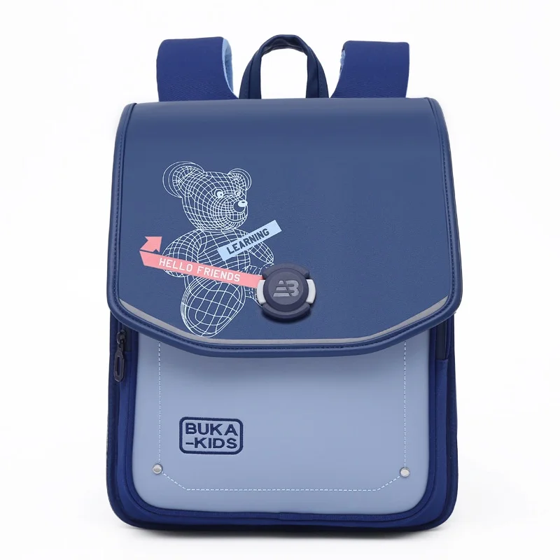 Grade 1-6 Girls Boys Unicorn Monster Cartoon School Bags New Children Students Cute Waterproof Large Capacity Fashion Backpacks