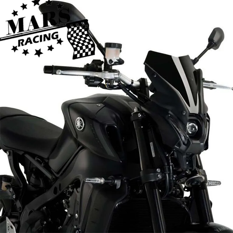 Для YAMAHA NEW MT09 MT-09 FZ09 mt09 2021 2022 мотоциклетный ветровой экран алюминиевый комплект