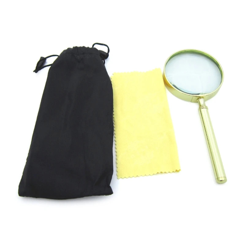 

30X Handheld Glass,Large 2.5 Inch Lens,Easy Grip Ergonomic Handle Dropship