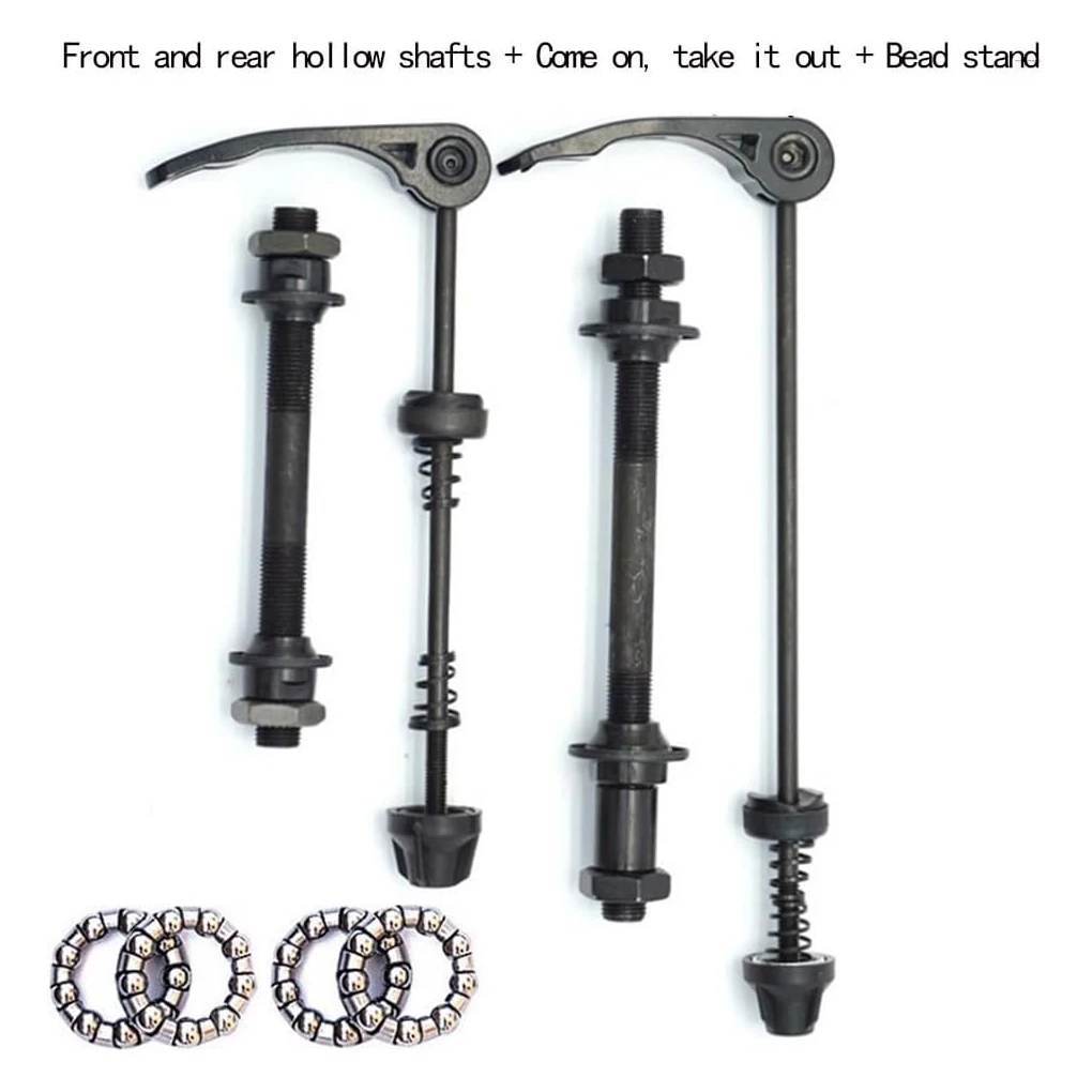 

Metal Bike Axle Quick Release Skewer Set Easy Installation And Wide Application Guaranteed Durable front axle