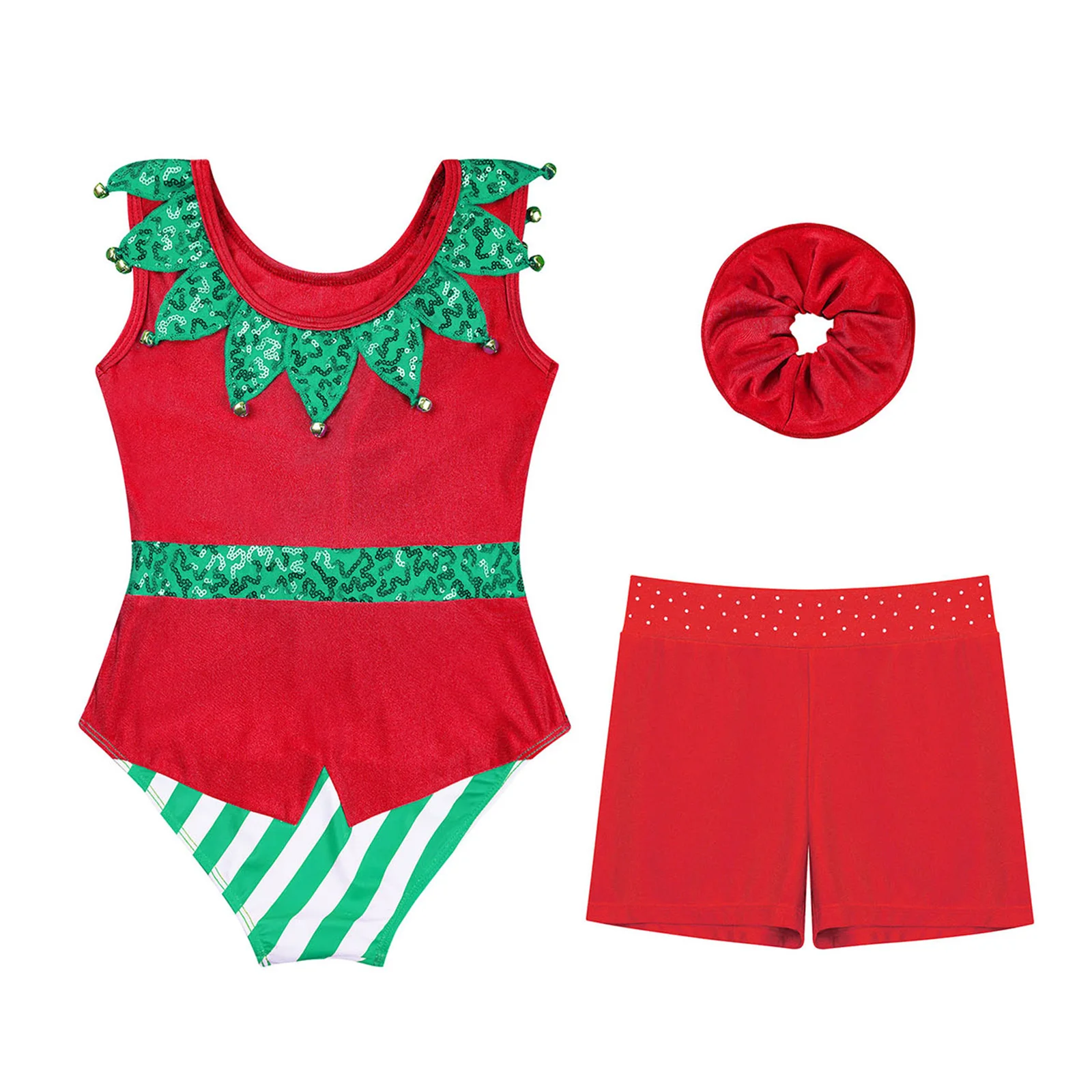 Детское боди с блестками и конфетами для девочек наряд балета танцев