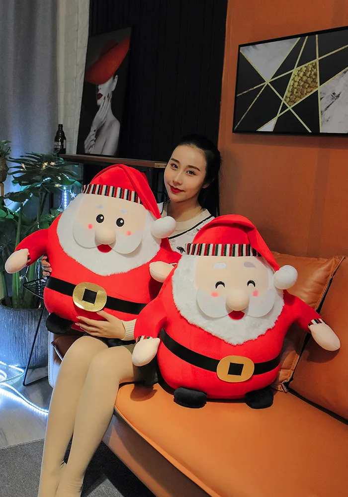 Кукла Санта-Клаус плюшевая Мягкая кукла Ragdoll для мальчиков и девочек мягкая