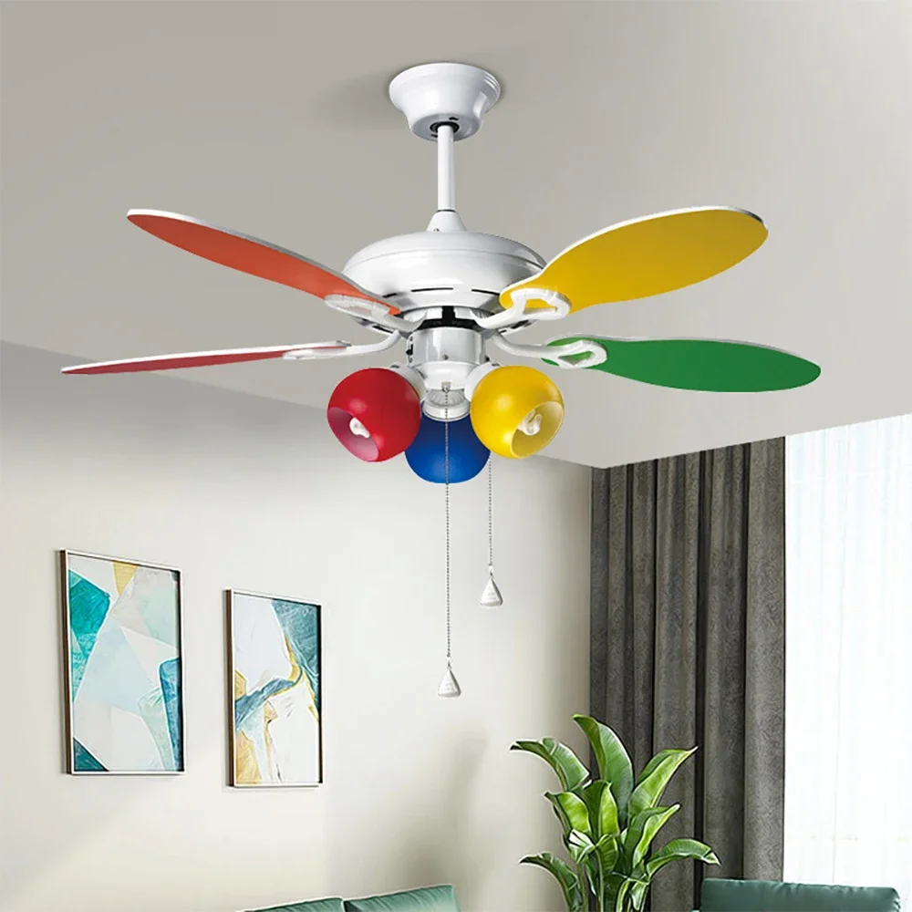 DEBBY Nordic светодиодный Fan светильник Современный минимализм Ресторан Гостиная