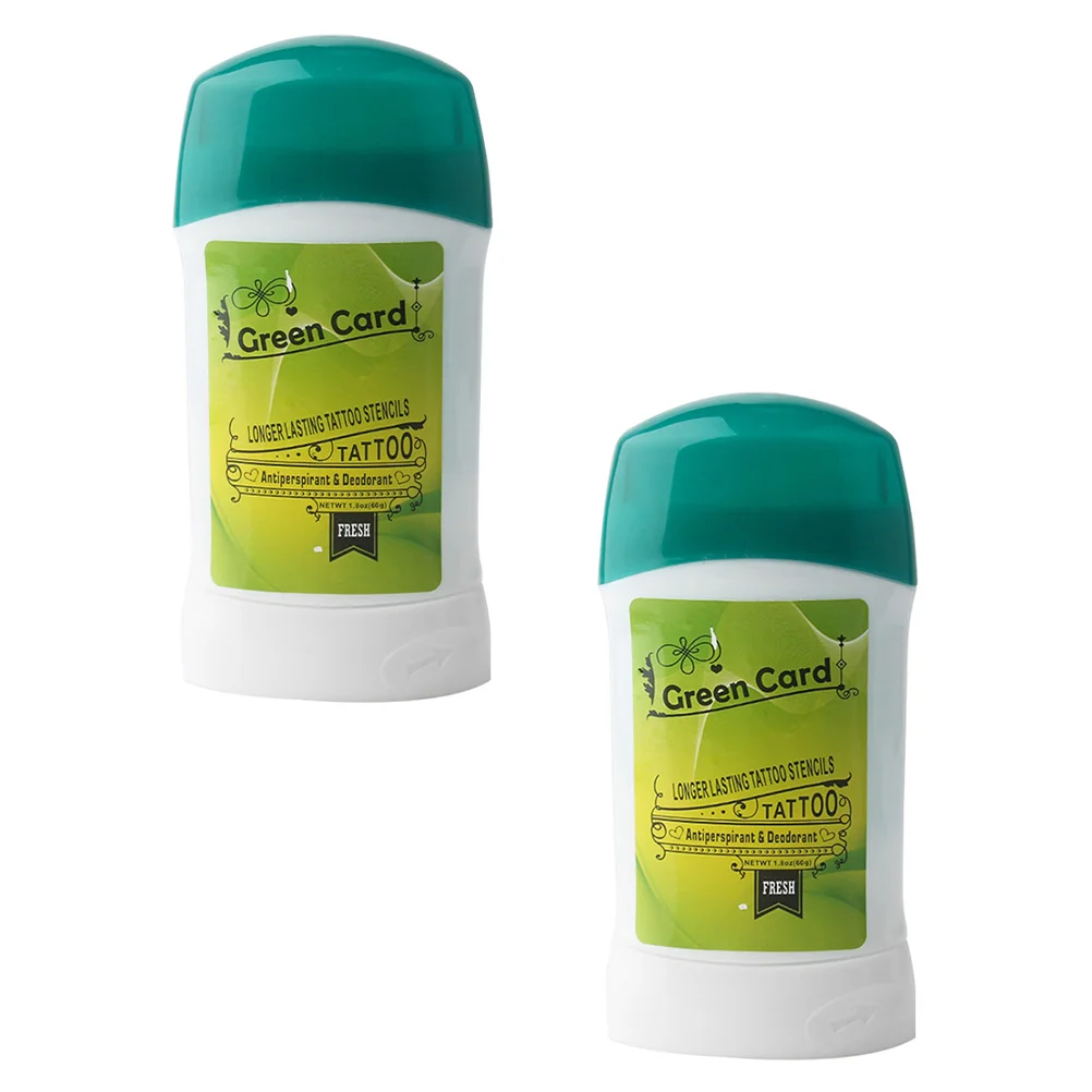 

2Pcs Transfer Creams Gels Skin Solution Gels (Green)