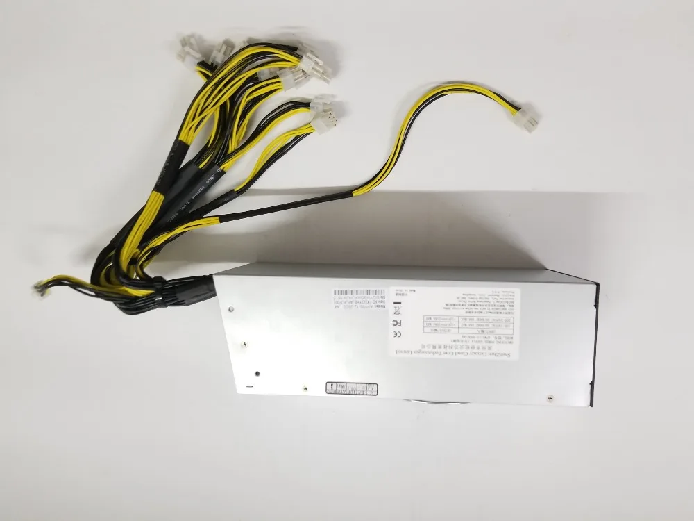 Б/у Antminer APW5 2600W BITMAIN PSU 12V 216A MAX для ANTMINER Z9 Mini S9 S9i S9j L3 + D3 E3 Baikal BK-X A9 A10 |