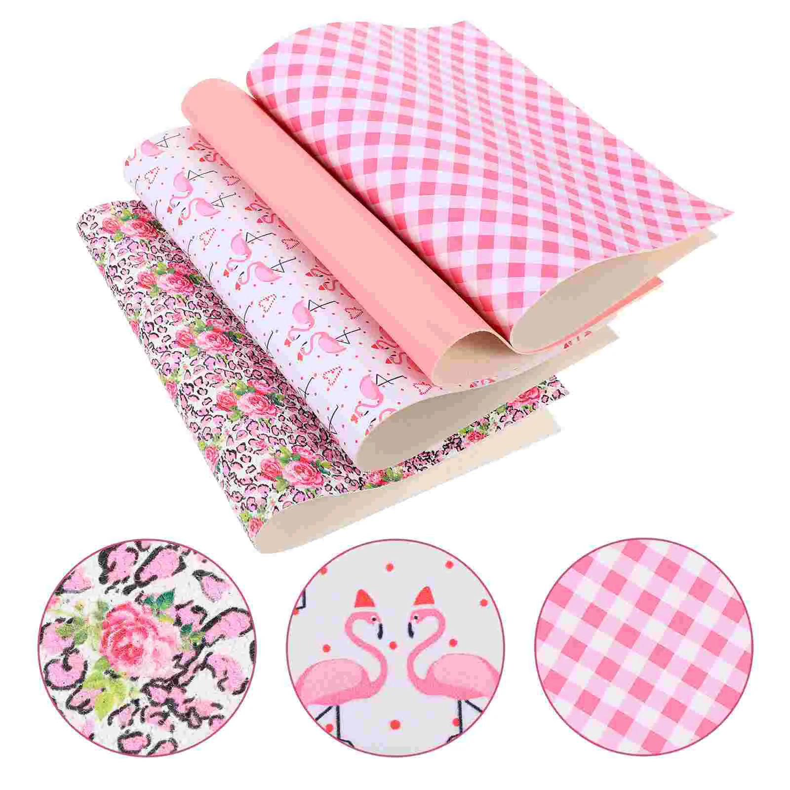 

Sheets Faux Fabric Sheet Material Diy Christmas Wedding Craft Bow Sewing Making Synthetic Pu Holidayhair Fake Leatherettejewelry