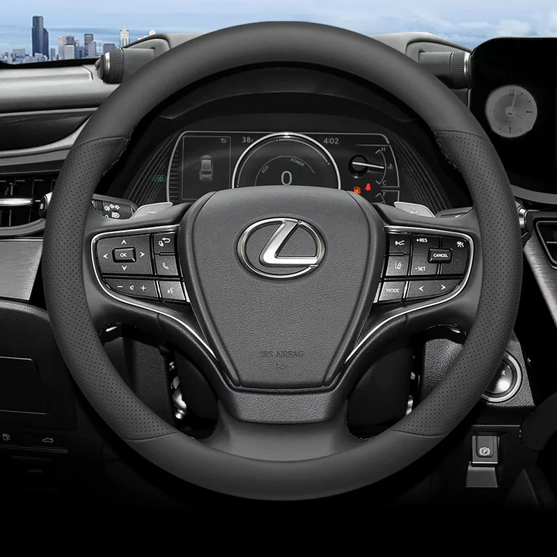 Для Lexus Es200 Es300h Rx350h Rx300 Nx200 Nx260 Универсальный автомобильный чехол на руль O-типа