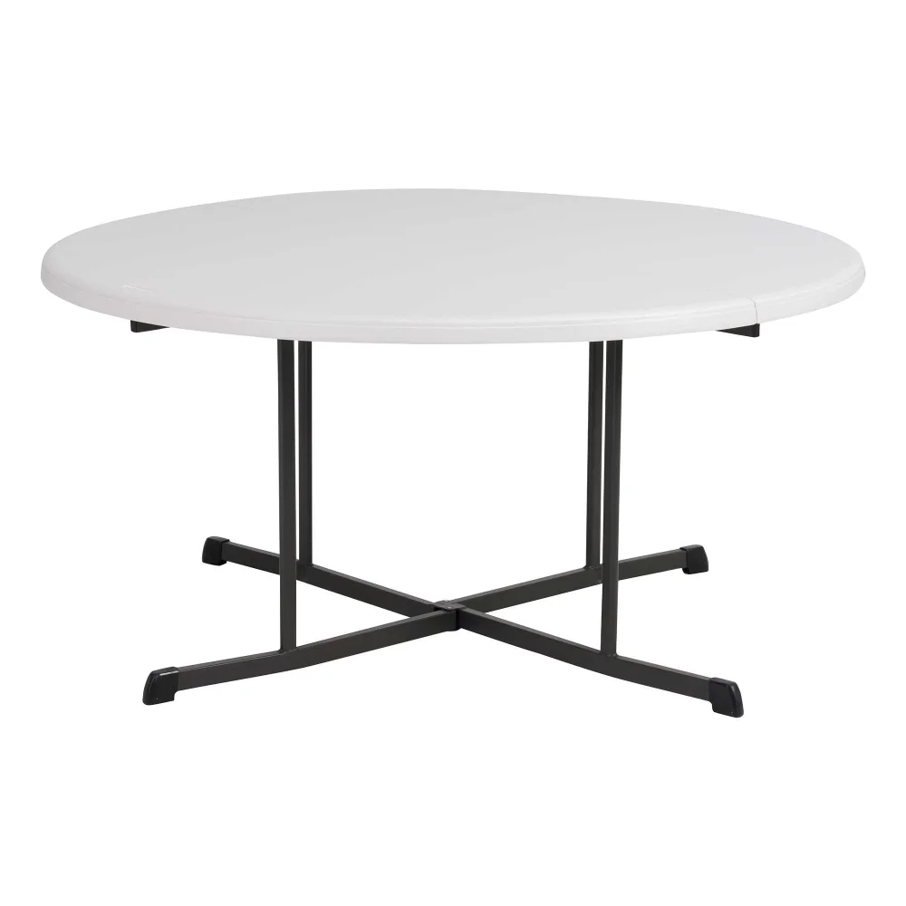 

Lifetime 60-in. Round Fold-in-Half Table, Almond (Commercial), 80806
