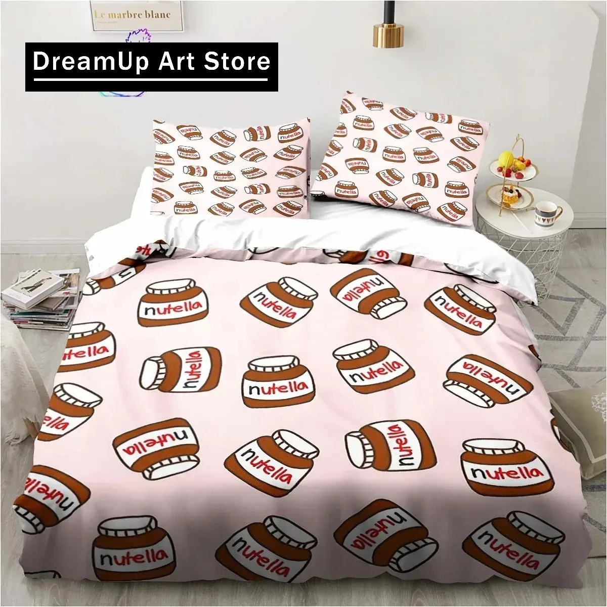 Модный комплект постельного белья с 3D принтом Нортелла мультяшный для мальчиков