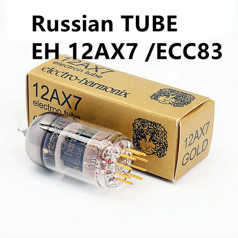

EH 12AX7 ECC83 Vacuum Tube Golden Foot for Tube Amplifier HIFI Audio Power Amplifier Original Exact Match Genuine