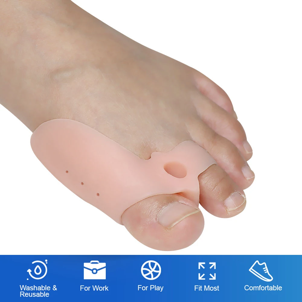 2 шт./пара разделители для пальцев ног