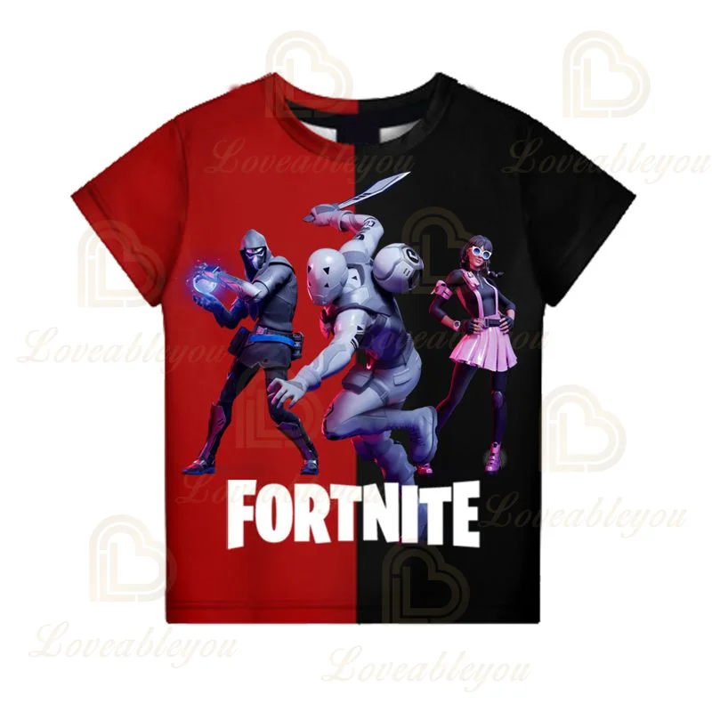 Футболка детская с коротким рукавом 3d в стиле Харадзюку |