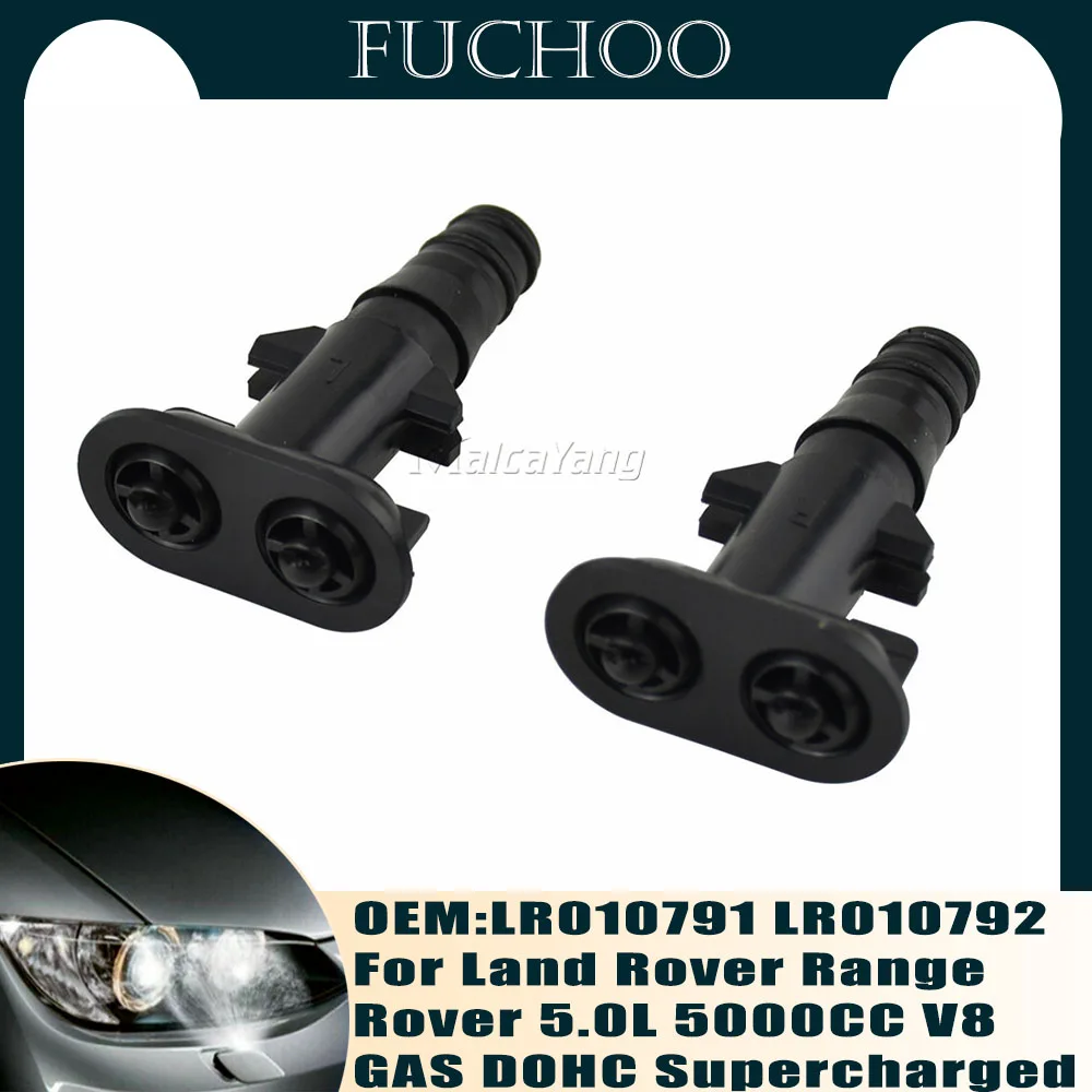 

Car styling For Land Rover Range Rover Left&Right Headlight Washer Sprayer Nozzle Headlamp Washer Jet LR010791 LR010792