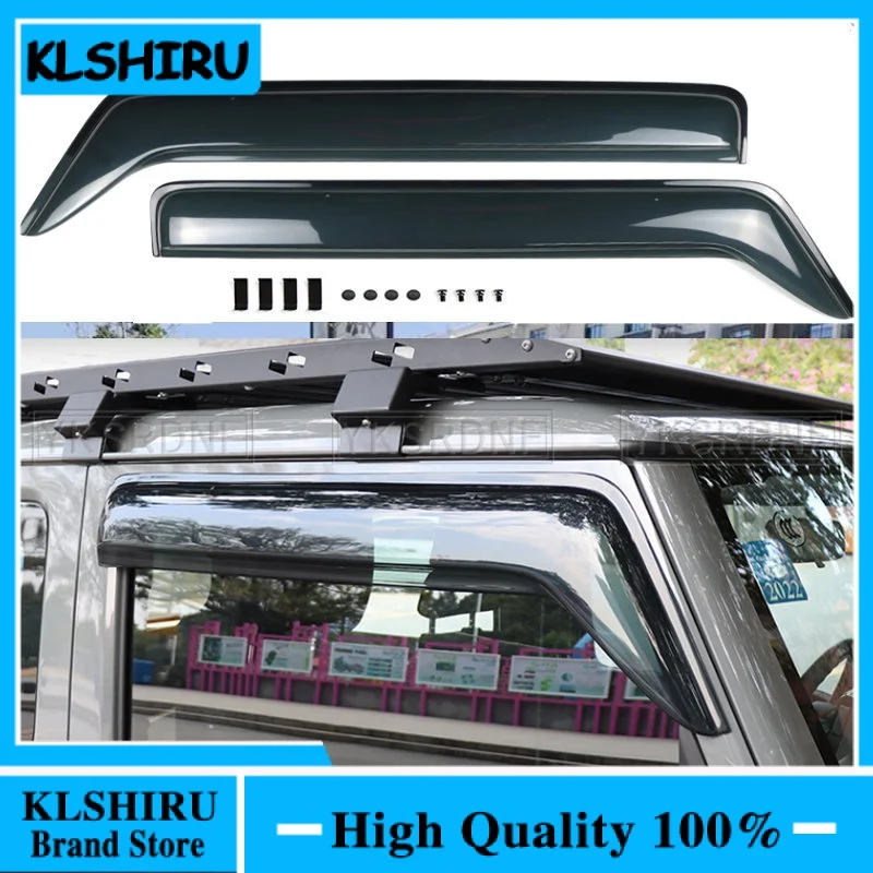 

Козырек для окна из АБС-пластика для Suzuki Jimny 2019 2020 JB64 JB74, защита от дождя, солнца, ветра, дефлекторы, навесы, укрытия
