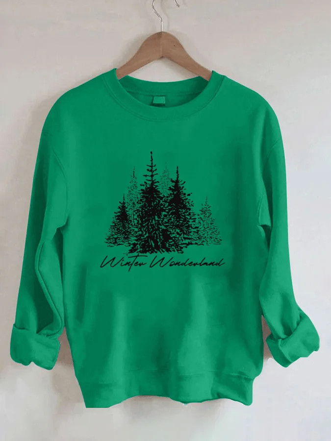 

Winter wonderland Christmas Sweatshirt