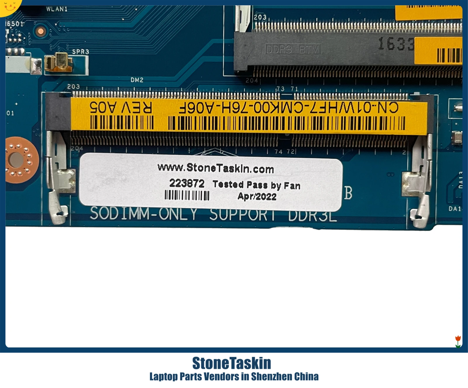 Материнская плата StoneTaskin для Dell Inspiron 15 5458 5558 материнская задняя звезда 10 или 920 м