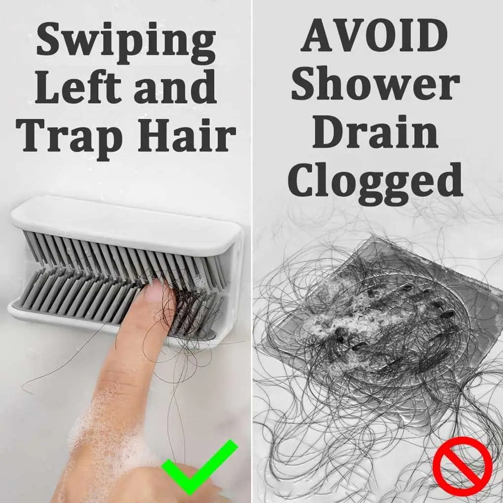 

Hair Catcher Stopper Showering Collector Household Bathroom Shower Room