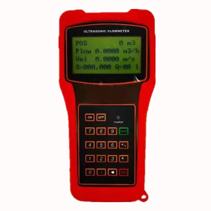 

TUF-2000H DN15-DN6000 Clip-on Sensor Handheld Ultrasonic Flowmeter