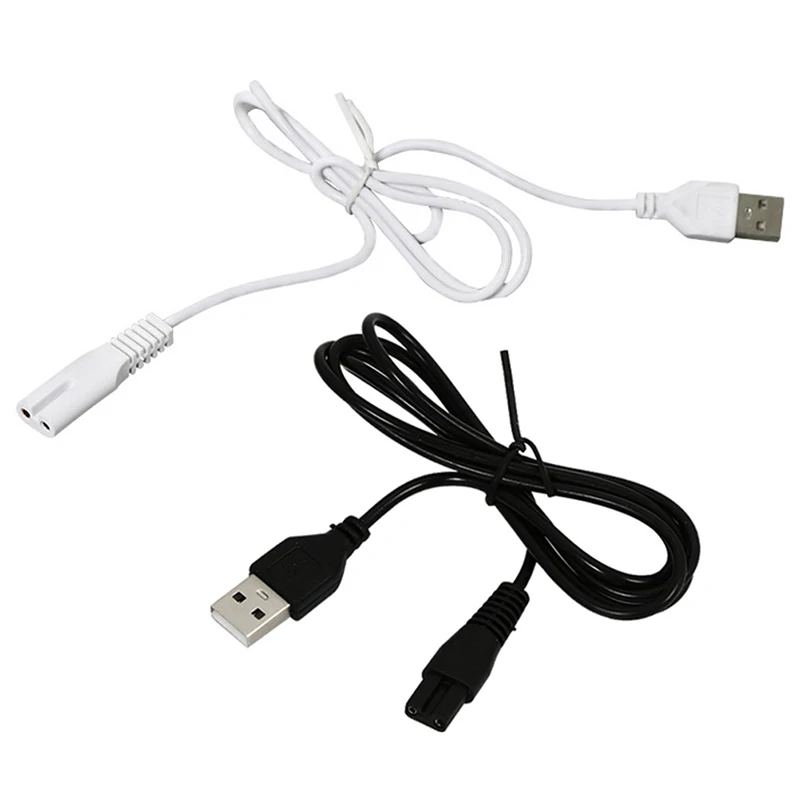 

1Pc USB Cable Charging Line Copper hole Suit 5V flashlight shaver hair clipper wire Single hole 1.8