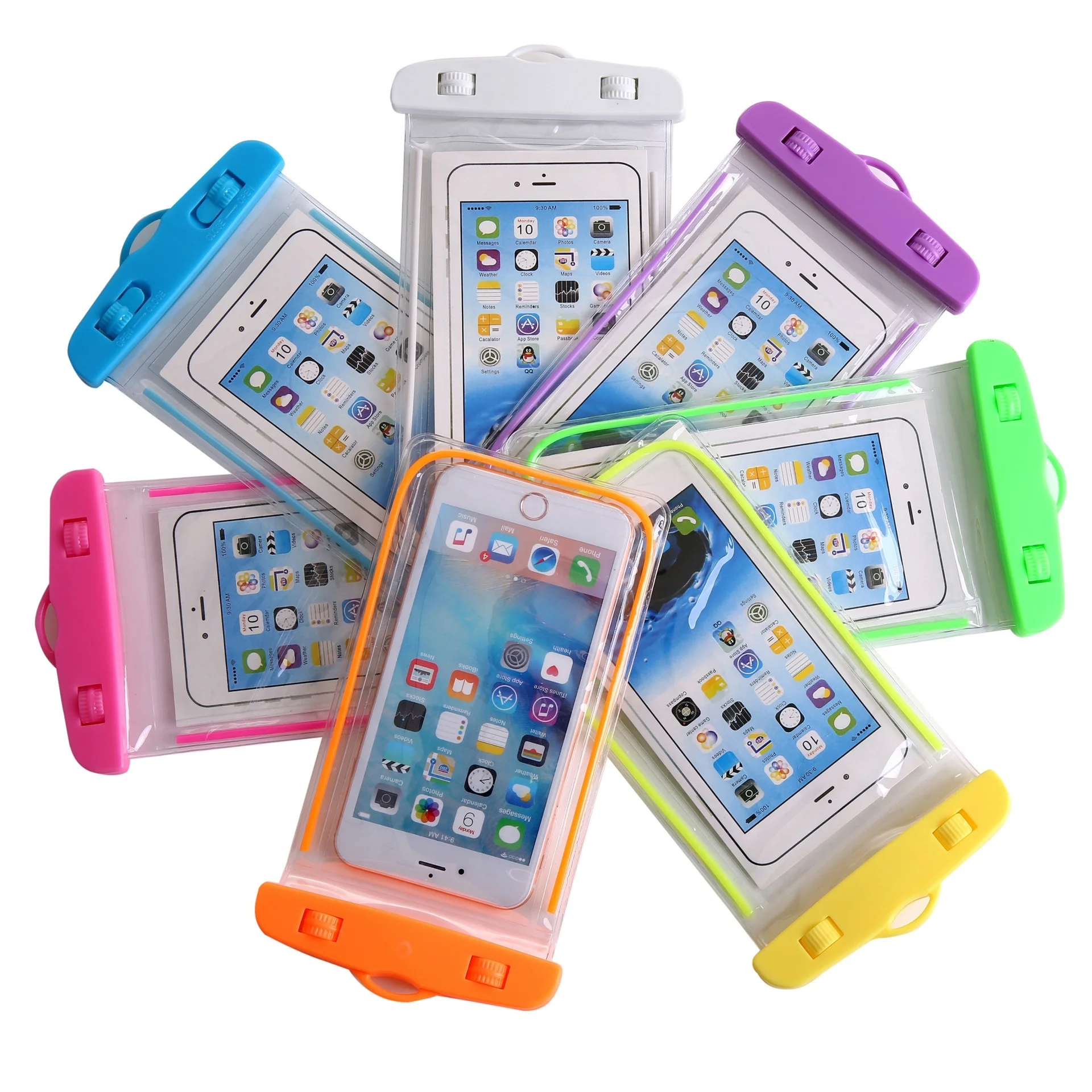 

Universal Waterproof 3.5 -6 inch Pouch Cell Phones Useful Dropping Drop Shipping Convenient To Use Lightweight Portable Bags
