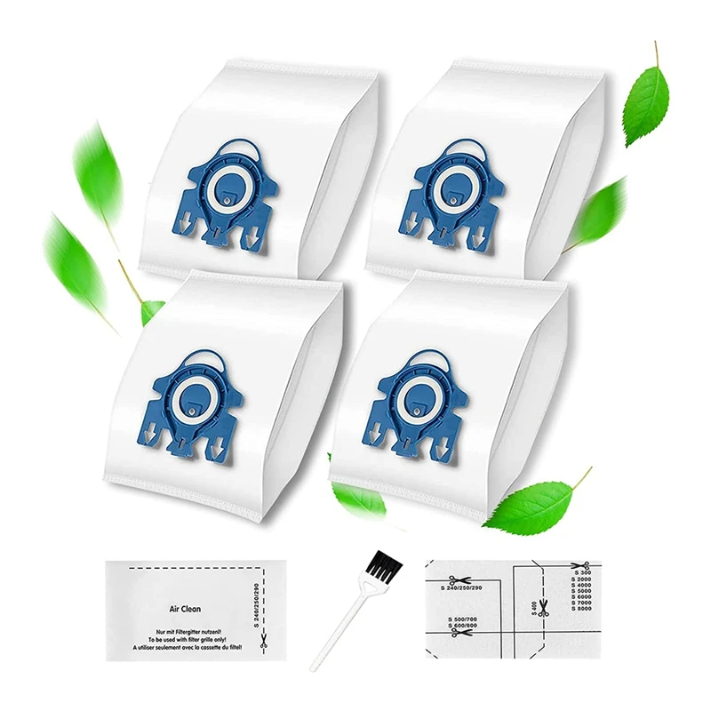 

3D Efficiency Dust Bag, For Miele Gn Vacuum Bags For Miele GN Vacuum Complete C1,C2, C3, S600, S800, S2,S5,S8 + Filters
