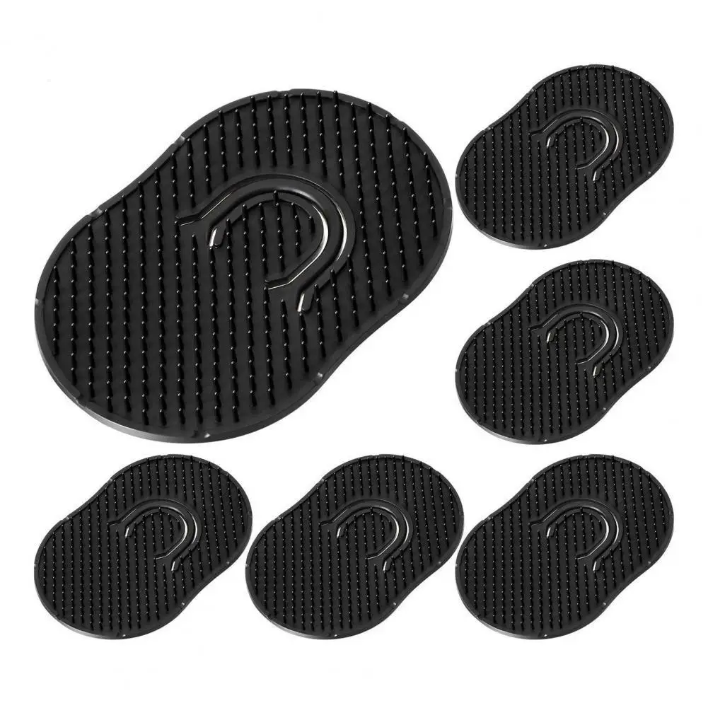 

6Pcs Palm Comb Functional Beard Palm Shampoo Brush Universal Long Lifespan Palm Shampoo Brush