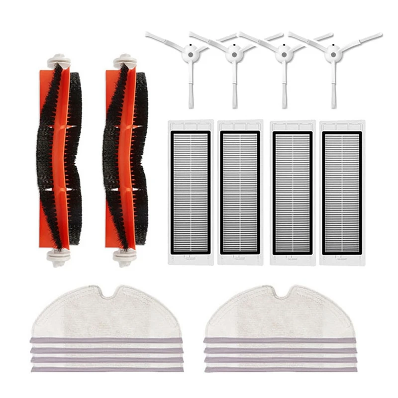 

Для Dreame Bott7pro/T6/P5/S5 Запчасти для роботизированного пылесоса Kits, основная боковая щетка, фильтры, тряпка