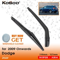 kosoo auto rear window windshield wiper blades arm car wiper blade for dodge jcuv310mm 2009 onwardscar accessories styling