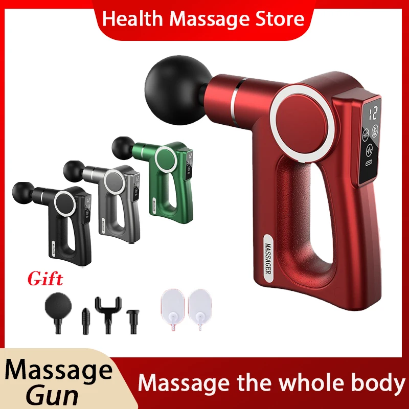 

Mini Fascia Gun Vibration Massage Portable Small Massager Muscle Relaxation Body Massage Fitness Equipment