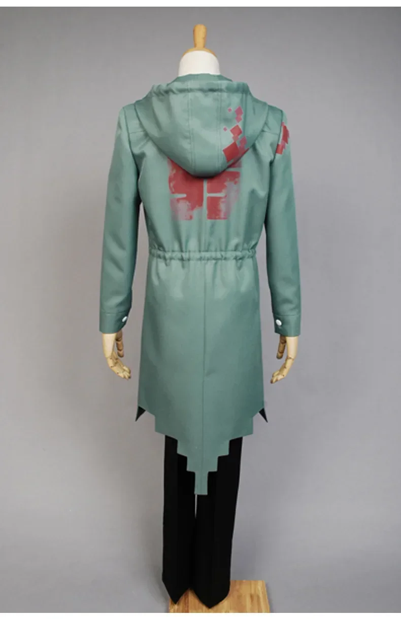 Аниме Danganronpa Косплей Костюм Nagito Komaeda Куртка Пальто Футболка Полный комплект