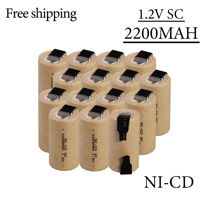 

Rechargeable Battery Screwdriver Electric Drill SC1.2V 2200mah SubC Nickel Cadmium with Label Electric Tool Nickel Cadmium SubC