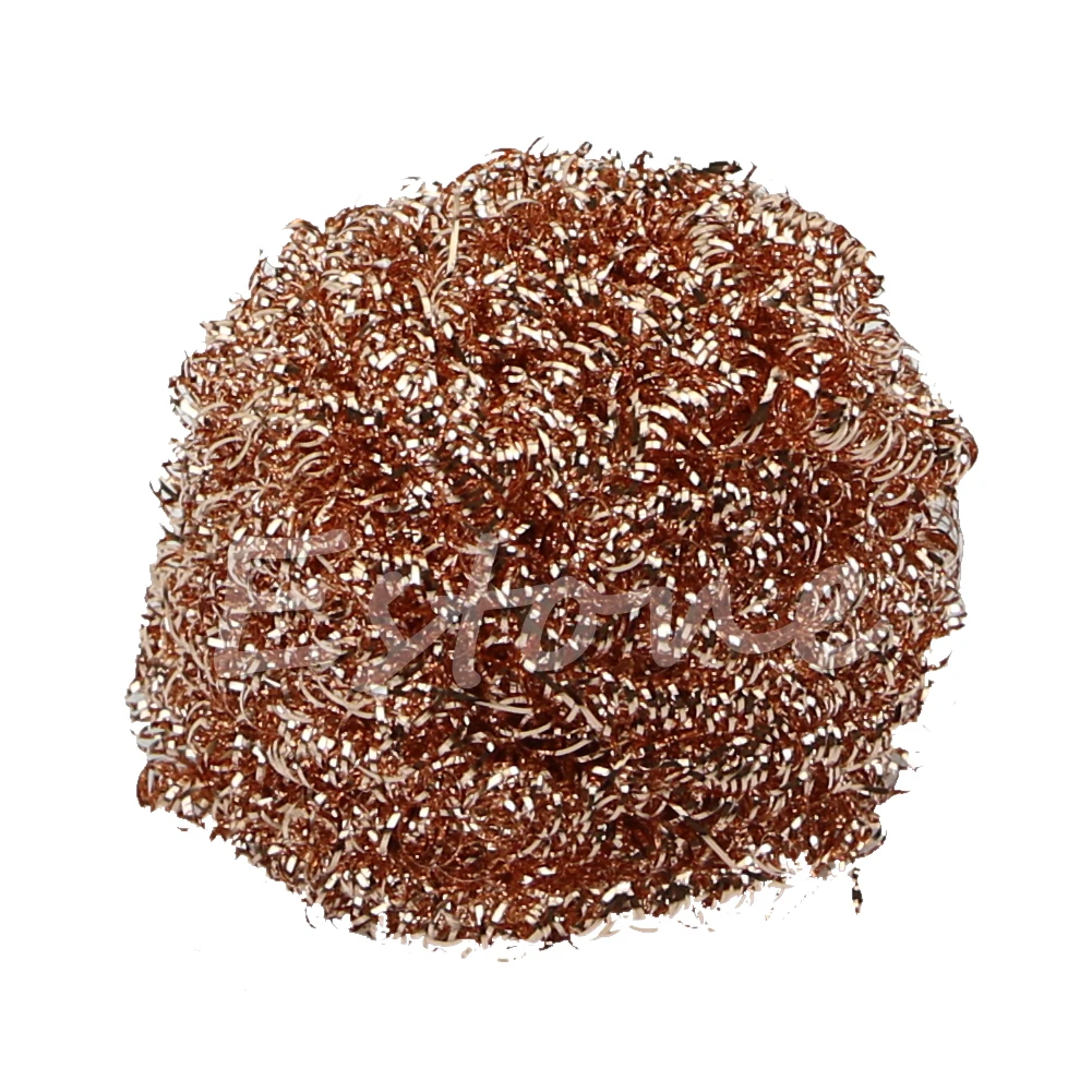 

Hot Steel Wire Sponge Ball Welding Soldering Solder Iron Tip Cleaner Cleaning J2FA