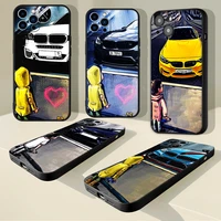 bmwo boy see sports car cool jdm drift phone case for iphone 12 13 8 7 plus x 13 se 2020 xr 11 12 pro mini 13pro xs xr max case