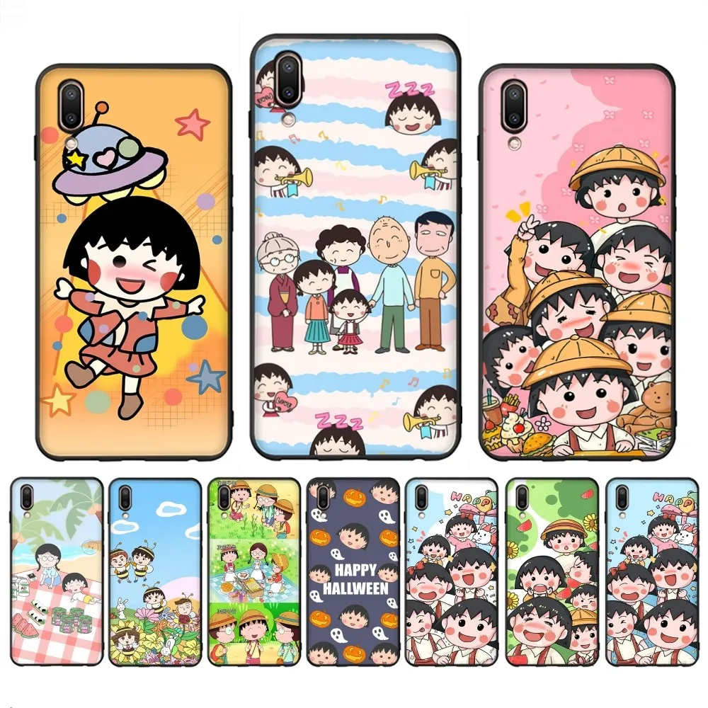 Cartoon C-Chibi M-Maruko-Chan Phone Case For Redmi Note 4 X 5 A 6 7 8 T 9 9S 10 11 11S 11Epro Poco M3 Pro