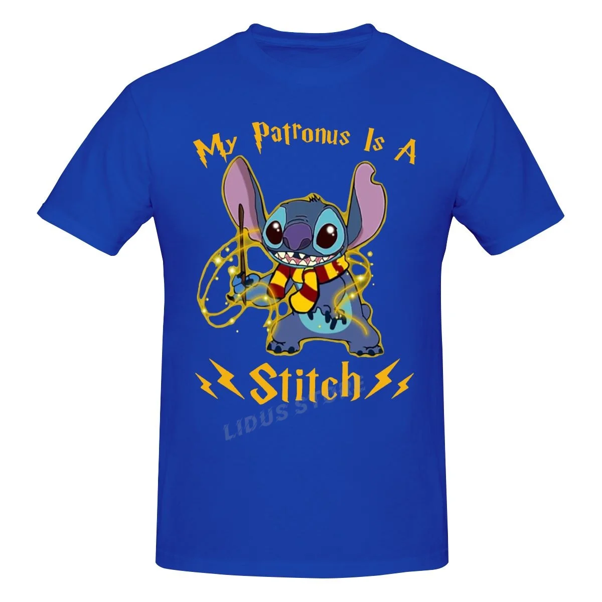 

I Love My Patronus Is Stitch T shirt Harajuku Clothing Short Sleeve Cotton Streetwear Graphic Tshirt Tees
