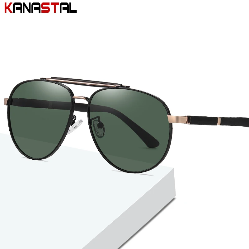 

Men Polarized Sunglasses Women Anti-glare Sun Glasses Pilot Eyeglasses Frames UV400 Driving Traveling Fishing Shade Eyewear