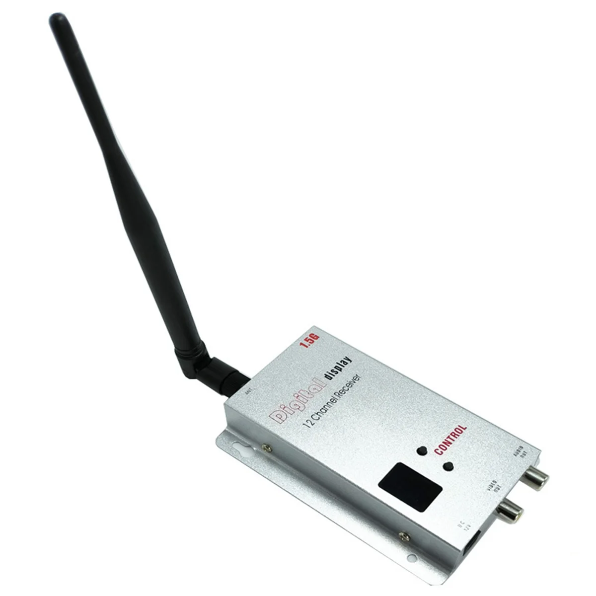 FPV 1.5G 1500mW VRX 12-канальный видеоприемник для дрона дальнего действия