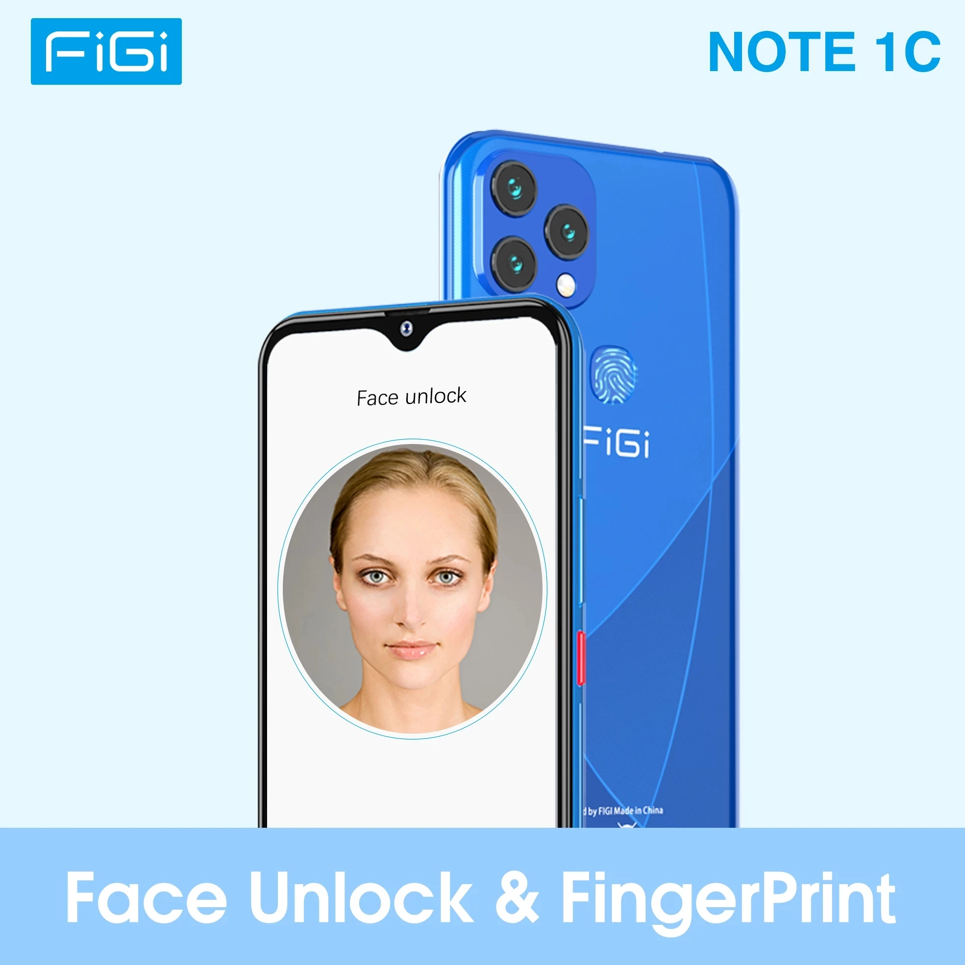 Global Version FIGI NOTE 1C 3GB 32GB Smartphone Android 11 6.6