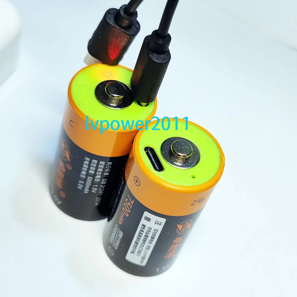 ZNTER 1 5 V 7500mWh аккумулятор аккумуляторные батареи C размер Lipo LR14 батарея для RC камеры