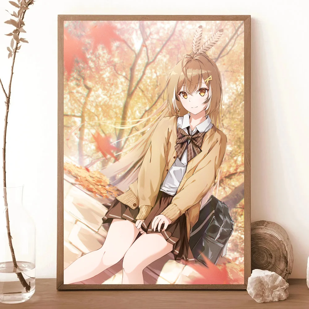 Самоклеящаяся водонепроницаемая бумажная наклейка Nanashi Mumei Hololive Girl Channel