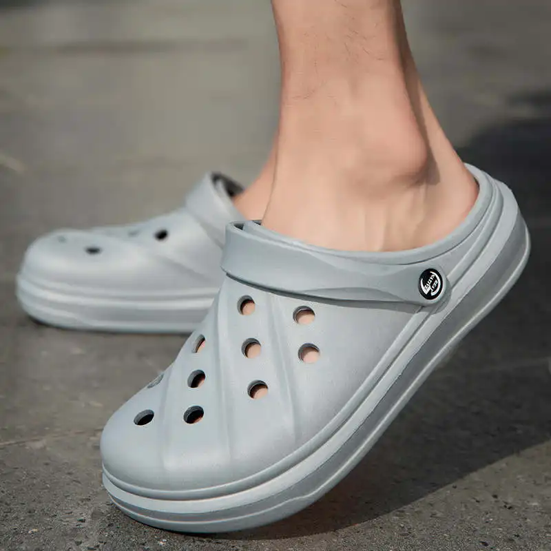 

Sliders Shoes Men Size 14 Sandals Man Summer High-Level House Man Slippers Tennis Skateboard Men's Beach Flip Flops Surf Tennis