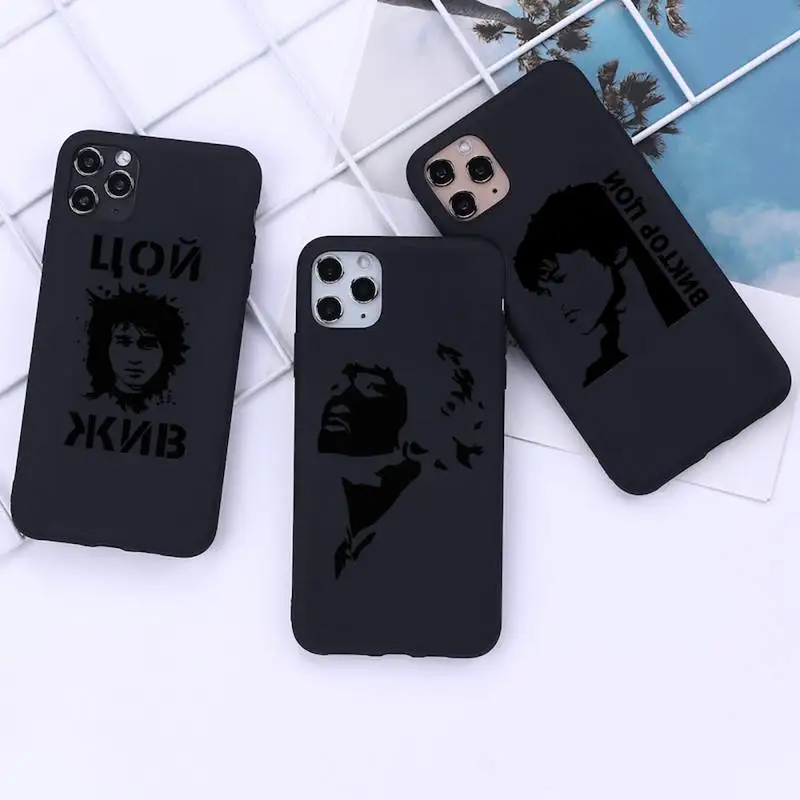 

Viktor Tsoi Phone Case for iphone 13 12 11 Pro Mini XS MAX 8 7 Plus X 2020 XR cover