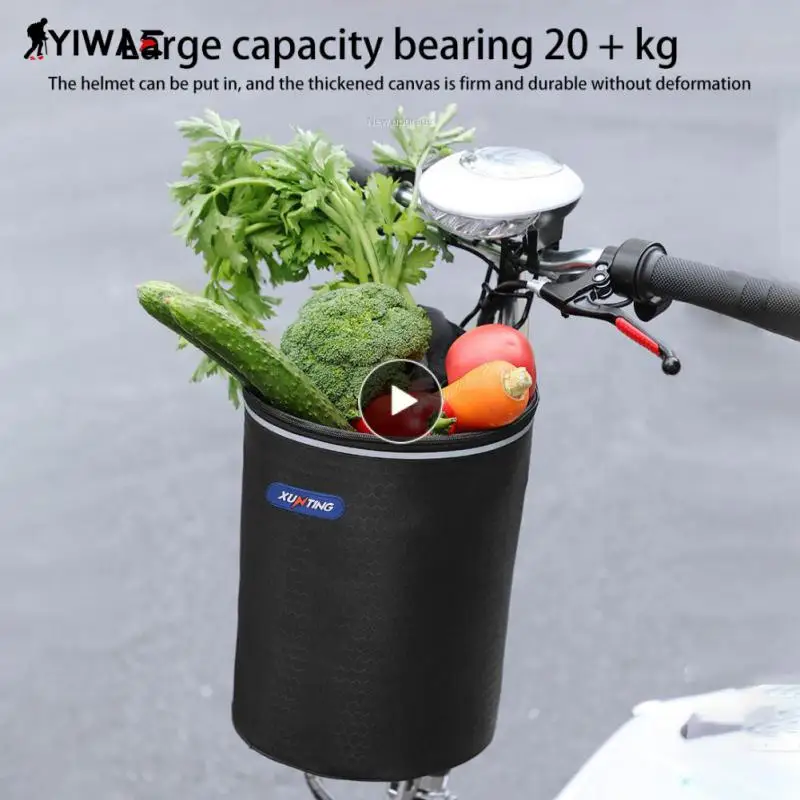 

High Capacity Front Bag For Electric Scooter Waterproof Pannier Bag Electric Scooter Accessories MTB Road Bike Bag