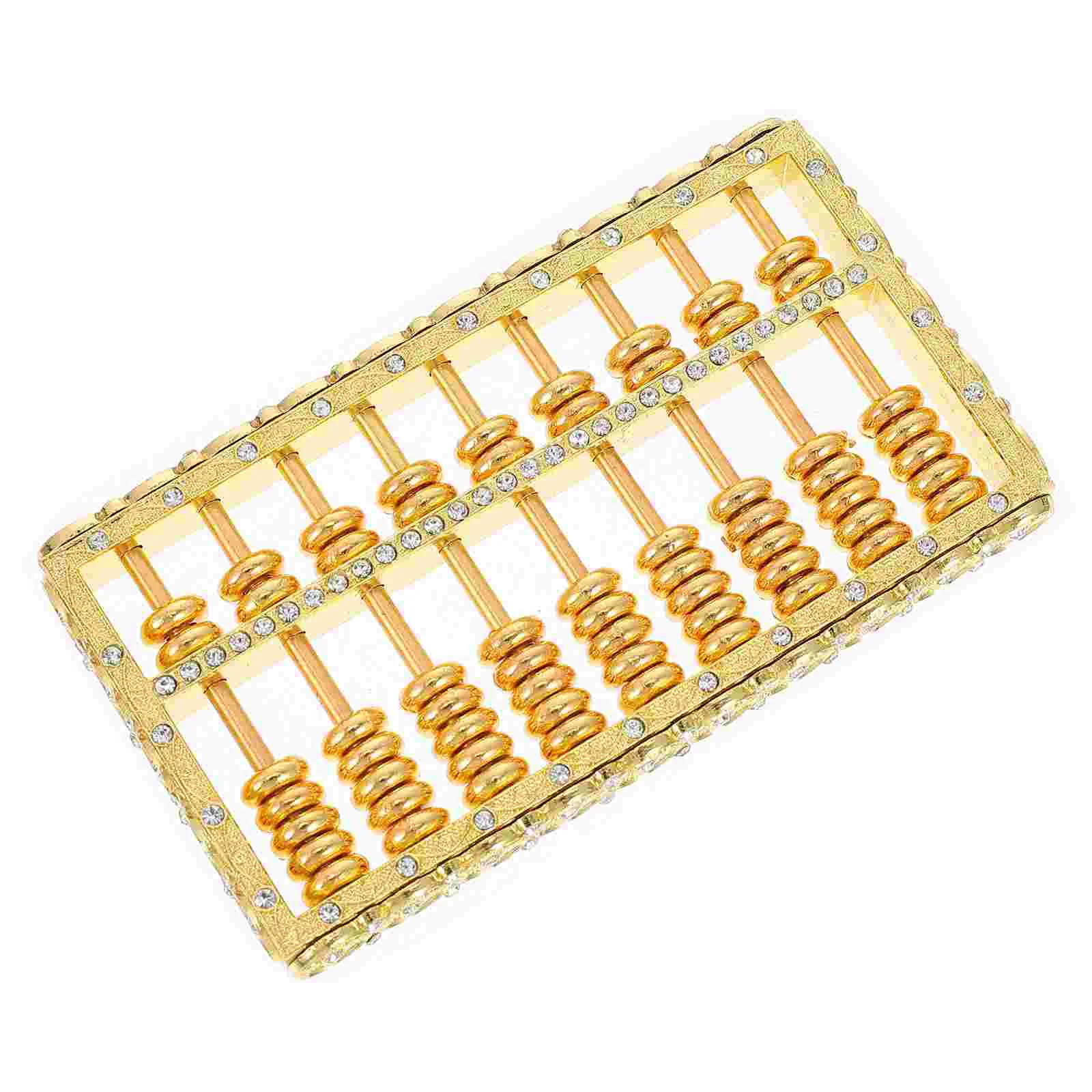 

Abacus Gifts Car Pendant Figurines Toy Wealth Statue Zinc Alloy Sculpture Child