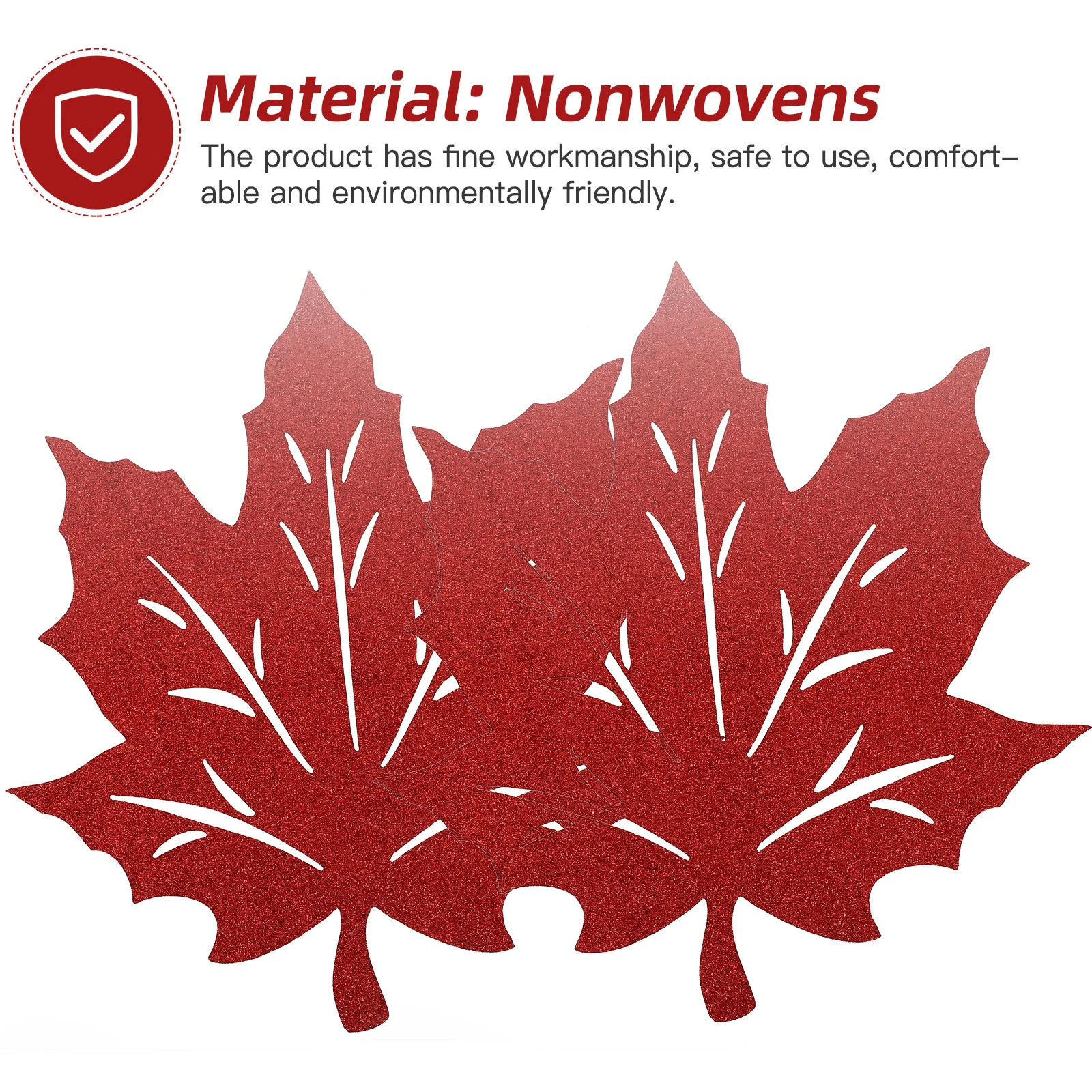

Table Placemats Mats Thanksgiving Mat Leaf Maple Leaves Fall Dining Place Tabletop Coffee Autumn Shaped Trivet Dish Placemat
