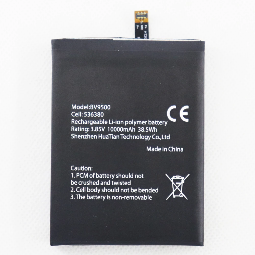 ISUNOO 2022 год оригинальный 3,85 V 10000mAh 536380 BV9500 аккумулятор для BV9500 Pro MT6763T