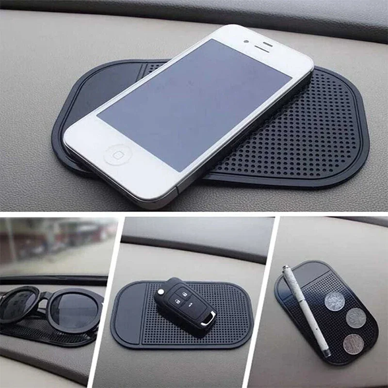 

Car Anti Slip Mat Dashboard Phone Holder Pad Non Slip Car Dash Mat Grip Pad Mobile Phone Sunglasses Holding Mat Auto Accessories