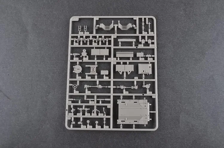 Trumpeter 1/72 07194 MAZ-537G Промежуточный тип с пластиковым комплектом моделей полуприцепа