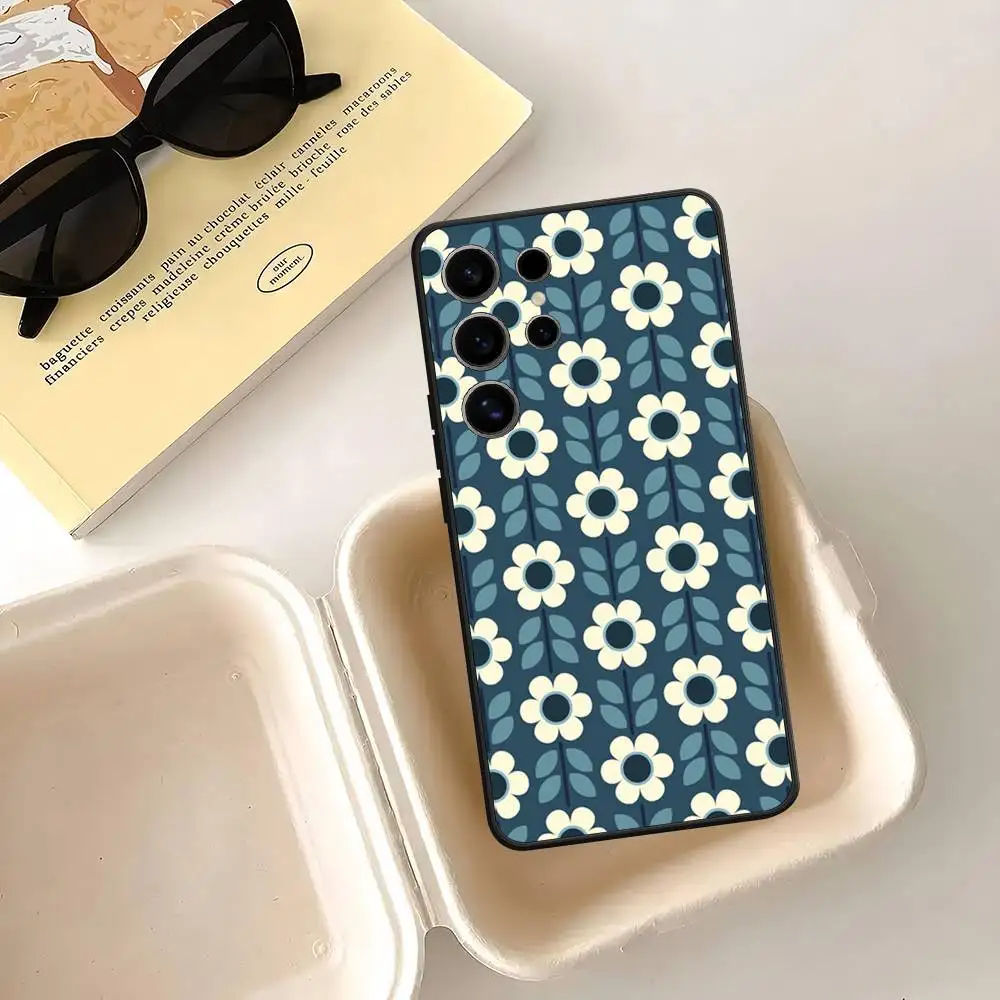 Фото Чехол Flower Multi Stem Orla Kiely Folio для Samsung Galaxy Case S25 S23 S22 S21 S30 S20 S10 Ultra Plus FE Мягкий чехол из ТПУ №3