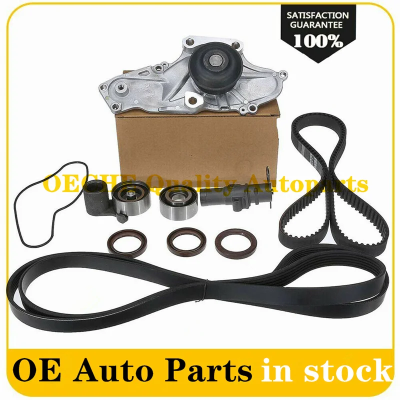 Комплект ремней ГРМ и водяного насоса для Honda Odyssey Pilot Accord Aacura MDX RL19200-RDV-J01 91213-R70-A02